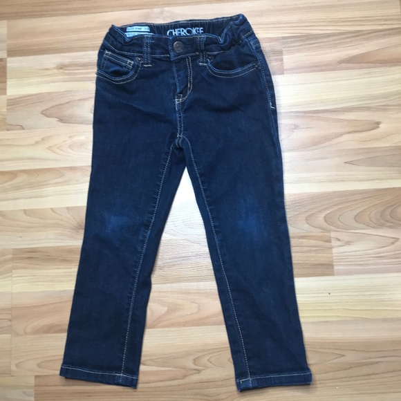 Dark Blue Skinny Jeans - Picture 1 of 2